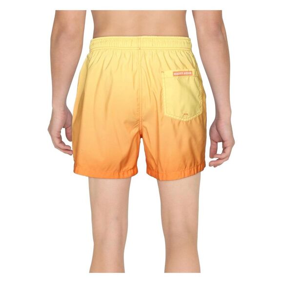 Happy Hour Mens Yellow Ombre Beachwear Board Short Swim Trunks NWT - Picture 2 of 2